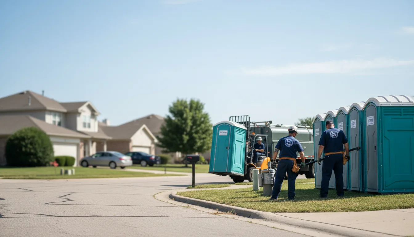 Porta Potty Rental in Pontiac, IL near me
